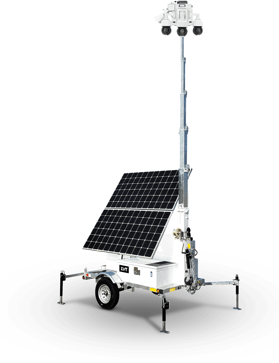 SCT+ solar-powered camera trailer unit