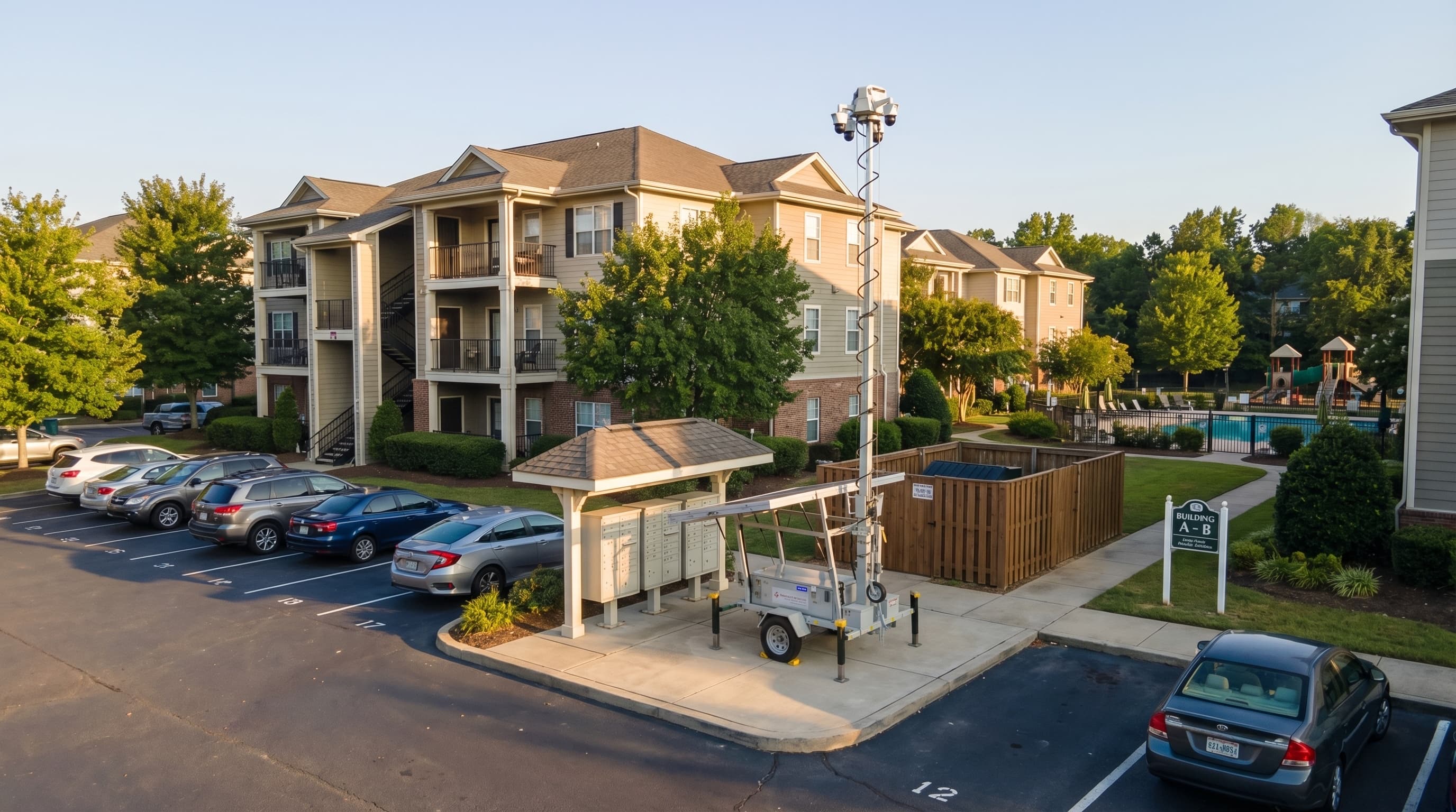 SCT+ two-way audio system with monitoring team operator engaging remotely