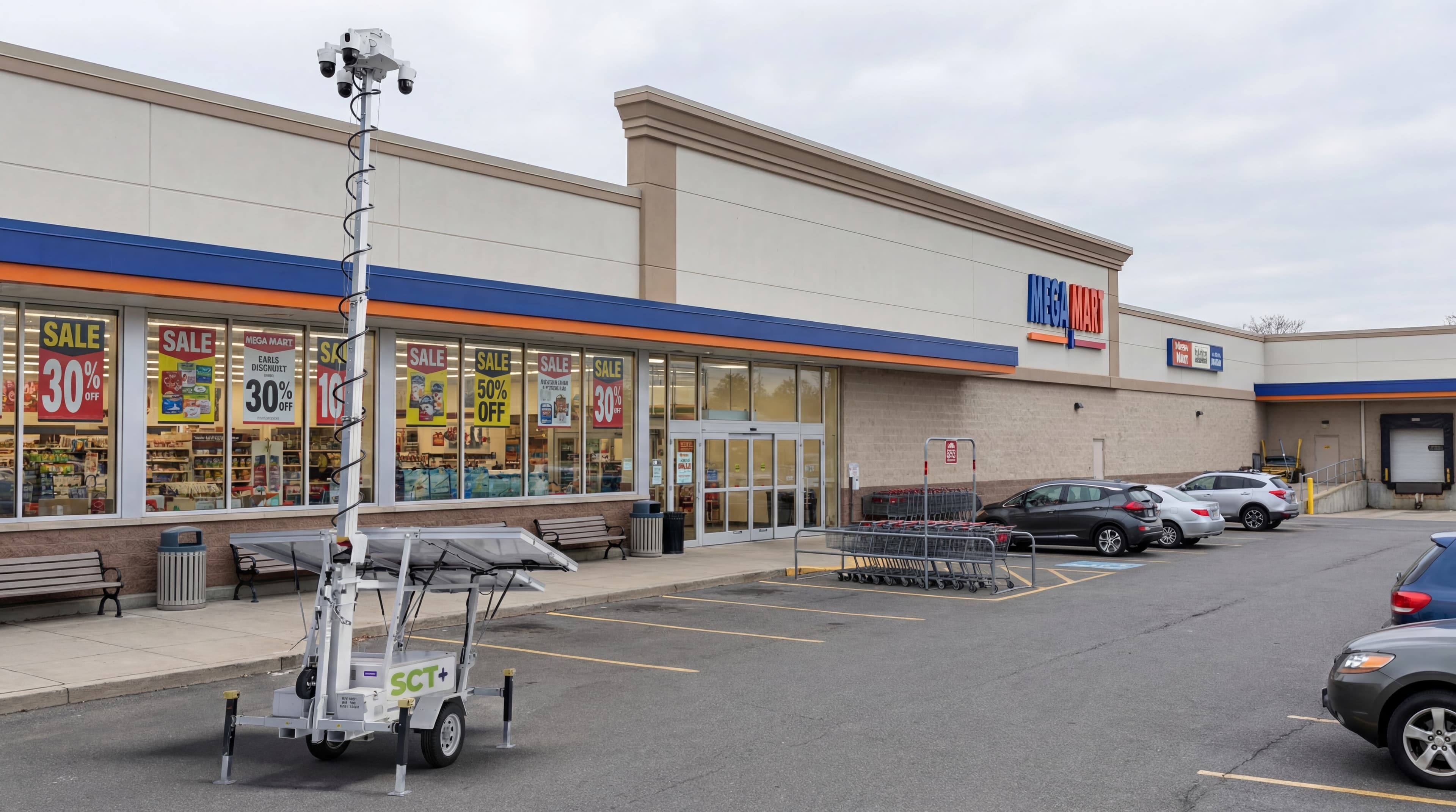 Logistics campus security implementation